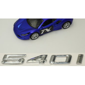 Bmw 540i Bagaj Krom Metal 3M 3D Yazı Logo - 4