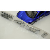 Bmw 540i Bagaj Krom Metal 3M 3D Yazı Logo - 5