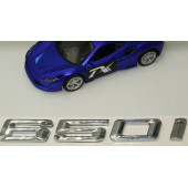 Bmw 650i Bagaj Krom Metal 3M 3D Yazı Logo thumbnail 4