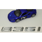 Bmw 635i Bagaj Krom Metal 3M 3D Yazı Logo thumbnail 4