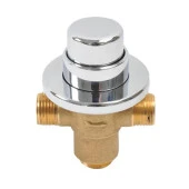 FKN Krom Zaman Ayarlı Sıva Altı Pisuvar Musluk - 1