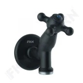FKN Koç Siyah Çamaşır Musluk - 1