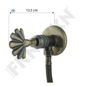 FKN Tavroz Spiralli Antik Taharet Musluk - 3