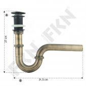 FKN Antik Esli Sifon - 3