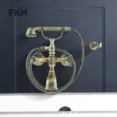 FKN Klasik Antik Banyo Duş Takımı - 4