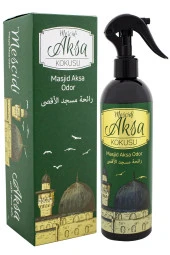 Kabe Örtüsü kokusu Medine Ravza Kokusu Mescidi Aksa Kokusu Sprey 400 Ml. thumbnail 4