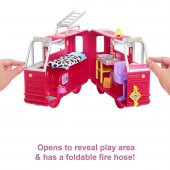 Orjinal Barbie Chelsea Portatif İtfaiye Aracı İtfaiyeci Chelsea Bebek ve Kamyonu Chelsea thumbnail 2