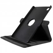 KNY Samsung Galaxy Tab A8 10.5 inç 2021 X200 İçin Dönerli Standlı Suni Deri Kılıf Turkuaz - 3