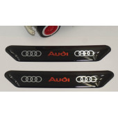 Audi Q1 Q2 Q3 Q4 Q5 Q7 Çamurluk Yanı Ve Ayna Metalize Damla Desen 3M Logo Arma - 4