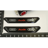 Audi Q1 Q2 Q3 Q4 Q5 Q7 Çamurluk Yanı Ve Ayna Metalize Damla Desen 3M Logo Arma - 6