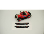 Audi Q2 Q3 Q4 Q5 Q7 Quattro Gecko Logo Çamurluk Yanı Ve Ayna Metalize Damla Desen 3M Logo Arma - 2