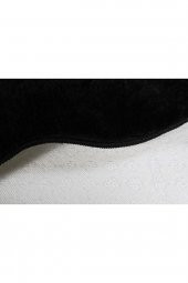 Myevilla Kaymaz Taban Peluş Post Siyah 75x100 thumbnail 4