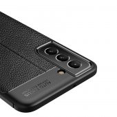 Galaxy S22 Plus Kılıf Zore Niss Deri Desenli Silikon Kılıf - 5