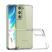 Galaxy S22 Plus Kılıf Zore Coss Şeffaf Sert Silikon Kılıf - 1