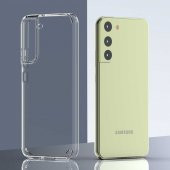 Galaxy S22 Plus Kılıf Zore Coss Şeffaf Sert Silikon Kılıf - 3