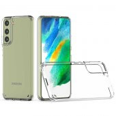 Galaxy S22 Plus Kılıf Zore Coss Şeffaf Sert Silikon Kılıf - 12