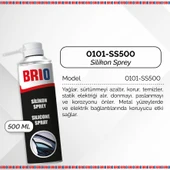 Brio Silikon Sprey Silikon Yağlayıcı, Ses Giderici 500 Ml thumbnail 2