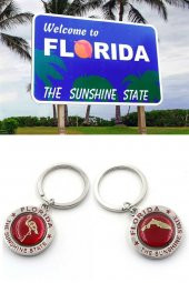 Florida Sunshine State Anahtarlık thumbnail 6
