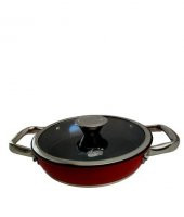 Aryıldız Trendy Induction Prestige 20 cm Sahan Kırmızı - 1