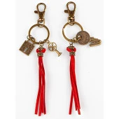 Anahtar ve Kilit Sevgili ve Ayrılmaz Dostlar İkili Anahtarlık thumbnail 1