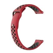 Gpack General Mobile GM Watch Kordon Delikli Çift Renk Silikon - 6