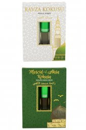 Medine Ravza Kokusu Ve Mescidi Aksa Kokusu Alkolsüz Esans 3ml thumbnail 1