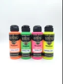 Premium 120ML(cc) Fosforlu yeşil, sarı, pembe, turuncu - 1