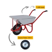 Kanat Galvanizli Demonte El Arabası 1.00 mm Sac - 5