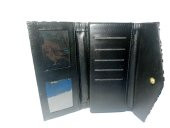 Girist Hitit Çiçek Desenli Bayan Cüzdan Büyük Boy - 3