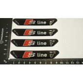 Audi S Line A1 A2 A3 Kapı Kenarı Koruma Metalize Damla Desen 3M Band - 6