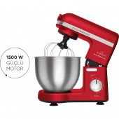 Karaca Mastermaid Chef Stand Mikser Imperial Red 1500W 5 Lt - 1