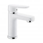 Tema Zenn Banyo Lavabo Bataryası Musluk Beyaz - 1