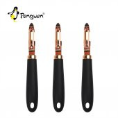 Seramikci Bakır Yan Soyacak Siyah Sap 1 Adet - 1