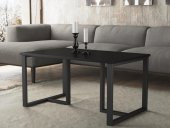 Woodn Love Ada Premium Metal Ayaklı Orta Sehpa - Siyah / Siyah - 1