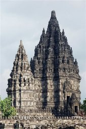 Prambanan Tapınağı Temalı Davul Anahtarlık thumbnail 3