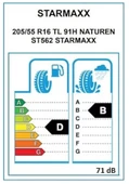 Starmaxx Naturen ST562 205/55 R16 91H Yaz Lastiği - 2025 - 4