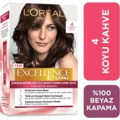 LOréal Paris Excellence Creme Saç Boyası - 4 Koyu Kahve - 1