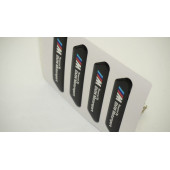 Bmw X1 X2 X3 M Performance Logo Kapı Kenarı Koruma Metalize Damla Desen 3M Band - 6