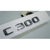 DK Tuning Benz C300 Bagaj Krom ABS 3M 3D Yazı Logo - 1