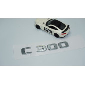 DK Tuning Benz C300 Bagaj Krom ABS 3M 3D Yazı Logo - 2