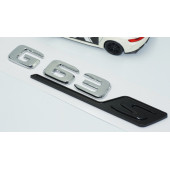 DK Tuning G63S Bagaj Siyah Krom ABS 3M 3D Yazı Logo Benz İle Uyumlu - 3