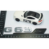 DK Tuning G63S Bagaj Siyah Krom ABS 3M 3D Yazı Logo Benz İle Uyumlu - 4