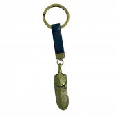 Metal Tüy Temalı Deri Anahtarlık thumbnail 1