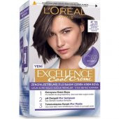 L’Oréal Paris Excellence Cool Creme Saç Boyası – 5.11 Ekstra Küllü Açık Kahve - 2