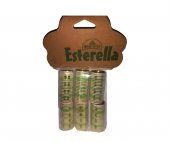 Esterella Yapışkan 8246 Küçük Boy Metal Gövdeli 6 lı Bigudi ( 2.5x6 cm) Sarı - 2