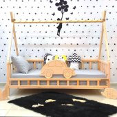 Markaawm Montessori Yatak Çocuk Karyola Nirvana Araba - 3