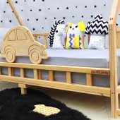 Markaawm Montessori Yatak Çocuk Karyola Nirvana Araba - 4