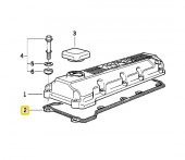 BMW M43 MOTOR ELRİNG KÜLBÜTÖR KAPAK CONTASI 11121432885 thumbnail 2