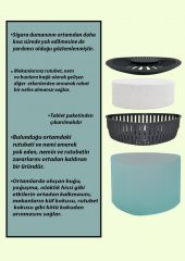 Nem Alıcılı Ve Rutubet Giderici  Aparat - 500 Gr -Üçgen Yeşil Elma 4Lü (Tablet Dahil) thumbnail 2