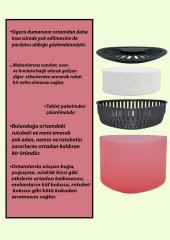 Nem Alıcılı Ve Rutubet Giderici  Aparat - 500 Gr -Üçgen Kırmızı Meyve 3Lü (Tablet Dahil) thumbnail 3